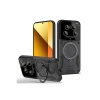 Newface Xiaomi Mi 14 Ultra Kılıf Joy Lens Standlı Kapak - Siyah