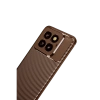 Newface Xiaomi Mi 14T Pro Kılıf Auto Focus Karbon Kapak - Kahverengi
