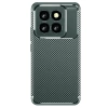 Newface Xiaomi Mi 14T Pro Kılıf Auto Focus Karbon Kapak - Koyu Yeşil