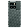 Newface Xiaomi Mi 14T Pro Kılıf Auto Focus Karbon Kapak - Koyu Yeşil