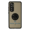 Newface Xiaomi Mi Note 10 Lite Kılıf Montreal Yüzüklü Silikon Kapak