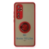 Newface Xiaomi Mi Note 10 Lite Kılıf Montreal Yüzüklü Silikon Kapak