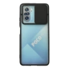 Newface Xiaomi Poco F3 Kılıf Palm Buzlu Kamera Sürgülü Silikon