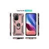 Newface Xiaomi Poco F3 Kılıf Sofya Yüzüklü Silikon Kapak