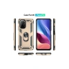 Newface Xiaomi Poco F3 Kılıf Sofya Yüzüklü Silikon Kapak