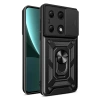 Newface Xiaomi Poco M6 Pro 4G Kılıf Pars Lens Yüzüklü Silikon