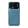 Newface Xiaomi Poco X5 5G Kılıf Kart Şeffaf Silikon - Şeffaf