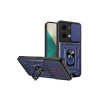 Newface Xiaomi Poco X6 Kılıf Pars Lens Yüzüklü Silikon - Lacivert