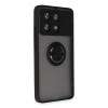 Newface Xiaomi Poco X6 Pro Kılıf Montreal Yüzüklü Silikon Kapak