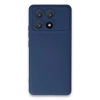 Newface Xiaomi Poco X6 Pro Kılıf Nano içi Kadife Silikon - Lacivert