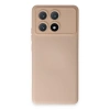 Newface Xiaomi Poco X6 Pro Kılıf Nano içi Kadife Silikon - Pudra