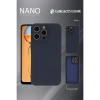 Newface Xiaomi Poco X6 Pro Kılıf Nano içi Kadife Silikon - Siyah