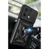 Newface Xiaomi Poco X6 Pro Kılıf Pars Lens Yüzüklü Silikon - Lacivert