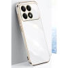 Newface Xiaomi Poco X6 Pro Kılıf Volet Silikon - Beyaz
