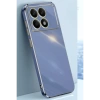 Newface Xiaomi Poco X6 Pro Kılıf Volet Silikon - Mavi