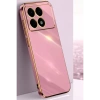 Newface Xiaomi Poco X6 Pro Kılıf Volet Silikon - Mor