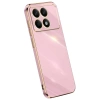 Newface Xiaomi Poco X6 Pro Kılıf Volet Silikon - Pembe