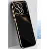Newface Xiaomi Poco X6 Pro Kılıf Volet Silikon - Siyah