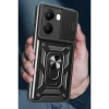 Newface Xiaomi Poco X7 Pro Kılıf Pars Lens Yüzüklü Silikon