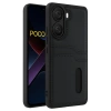 Newface Xiaomi Poco X7 Pro Kılıf Sara Kartvizitli Deri Kılıf