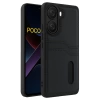 Newface Xiaomi Poco X7 Pro Kılıf Sara Kartvizitli Deri Kılıf