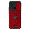 Newface Xiaomi Redmi 10C Kılıf Pars Lens Yüzüklü Silikon