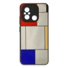 Newface Xiaomi Redmi 12C Kılıf Mirror Desenli Kapak