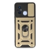 Newface Xiaomi Redmi 12C Kılıf Pars Lens Yüzüklü Silikon