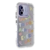 Newface Xiaomi Redmi 12C Kılıf Reflexion Desenli Kapak - Desen 7