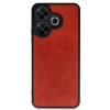 Newface Xiaomi Redmi 13 4G Kılıf Aras Deri Kapak - Kırmızı