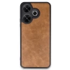 Newface Xiaomi Redmi 13 4G Kılıf Aras Deri Kapak - Taba