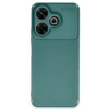 Newface Xiaomi Redmi 13 4G Kılıf Auto Focus Karbon Kapak - Koyu Yeşil