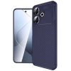 Newface Xiaomi Redmi 13 4G Kılıf Auto Focus Karbon Kapak - Lacivert