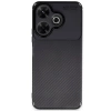 Newface Xiaomi Redmi 13 4G Kılıf Auto Focus Karbon Kapak - Siyah