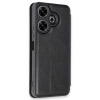 Newface Xiaomi Redmi 13 4G Kılıf Flip Cover - Siyah