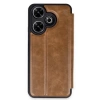 Newface Xiaomi Redmi 13 4G Kılıf Flip Cover - Taba
