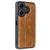 Newface Xiaomi Redmi 13 4G Kılıf Flip Cover - Taba