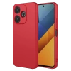 Newface Xiaomi Redmi 13 4G Kılıf Nano içi Kadife Silikon - Kırmızı
