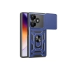 Newface Xiaomi Redmi 13 4G Kılıf Pars Lens Yüzüklü Silikon - Lacivert