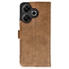 Newface Xiaomi Redmi 13 4G Kılıf Trend S Plus Kapaklı Kılıf - Taba