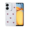 Newface Xiaomi Redmi 13C Fiyonk Desenli Kapak
