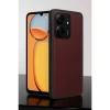 Newface Xiaomi Redmi 13C Kılıf Aras Deri Kapak