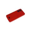 Newface Xiaomi Redmi 13C Kılıf Kelvin Kartvizitli Silikon - Kırmızı