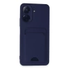 Newface Xiaomi Redmi 13C Kılıf Kelvin Kartvizitli Silikon - Lacivert
