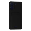 Newface Xiaomi Redmi 13C Kılıf Kelvin Kartvizitli Silikon - Siyah