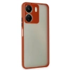Newface Xiaomi Redmi 13C Kılıf Montreal Silikon Kapak - Kırmızı
