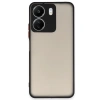 Newface Xiaomi Redmi 13C Kılıf Montreal Silikon Kapak - Siyah