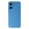 Newface Xiaomi Redmi 13C Kılıf Nano içi Kadife Silikon - Mavi