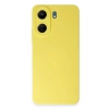 Newface Xiaomi Redmi 13C Kılıf Nano içi Kadife Silikon - Sarı