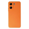 Newface Xiaomi Redmi 13C Kılıf Nano içi Kadife Silikon - Turuncu